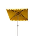thumbnail image 4 of SAFAVIEH Venice 7.5' Market Crank Square Patio Umbrella, Yellow, 4 of 6