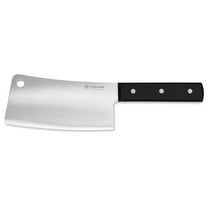 Classic 6" Cleaver Knive, Black 6" Knive