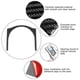 thumbnail image 2 of 3pcs Dashboard Left Right Air Vent Trim Frame Decoration Fit for Prius 2012‑2015 RHD, 2 of 3