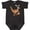 Black Leopard, variant on Inktastic Easter Velociraptor with Bunny Ears Boys or Girls Baby Bodysuit