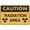 Warning Sign 2, variant on Caution Cleaning In Progress Sign Outdoor Metal Sign - 8"x12" Metal Signs For Business, Workplace, Office, Home, Delivery Signs, Road Signs, Garden Signs