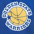 thumbnail image 5 of Men's Mitchell & Ness Royal Golden State Warriors  Team OG 2.0 Vintage Logo Anorak Windbreaker Quarter-Zip Jacket, 5 of 7