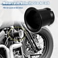 thumbnail image 2 of Unique Bargains 55mm Velocity Stack Motorcycle Carburetor Air Filters Carb Funnel Trumpet for Honda for Yamaha Black, 2 of 6