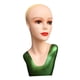 thumbnail image 4 of Pelucas femeninas cabeza maniquí maquillaje 21,26 pulgadas soporte de pelucas duradero modelo de exhibición de pelucas para postizos sombreros pelucas Verde, 4 of 8