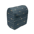thumbnail image 1 of Ethnic Stand Mixer Cover, Tribal Inspired Direction Pointers and Rhombus Like Motifs Ethnic Feels, Kitchen Appliance Organizer Bag Cover with Pockets, 5 Quarts, Dark Teal and Almond, by Ambesonne, 1 of 4
