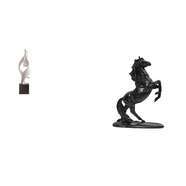Estatua de arte abstracto,Estatua de arte abstracto Escultura de resina moderna,Colección creativa de figuras de resina y artesanías,Estatua del caballo,Estatua de caballo de resina,escultura