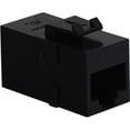 thumbnail image 2 of ICC Cat 6- Modular Coupler- Black - 1 Pack - 1 x RJ-45 Network Female - 1 x RJ-45 Network  (IC107CP6BK), 2 of 2