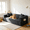 Gray, variant on 3-Seater Boneless Sofa, No Assembly Needed, Compact Corduroy Couch with Sponge & Spring Support, Modern Cloud Sofa for Small Living Room Apartment Office, Green