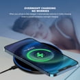 thumbnail image 4 of Charging Pad, Round Antislip Slim Slim    For Earbuds, 4 of 8