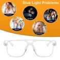 thumbnail image 5 of Double-beam blue light blocking glasses for screens, ultraviolet eye fatigue (computer TV PC), 5 of 5