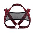 thumbnail image 2 of Chaleco de pecho Sexy para hombre, ropa deportiva para discoteca, correas para los hombros, Protector de pecho, camiseta interior para ejercicios musculares Pompotops qyievc176, 2 of 5