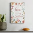 thumbnail image 4 of Love Grandma Premium Gallery Wrapped Canvas - Ready to Hang - 18 x 27, 4 of 9