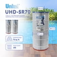 thumbnail image 2 of Unicel UHD-SR70 72 Sq Ft 4 Oz Media Pool Filter Cartridge (2 Pack), 2 of 12
