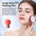 thumbnail image 2 of ABCISI Facial Cleansing Brush Electric, Silicone Heated Face Scrubber with 7 LED Lights, Rechargeable Vibration Exfoliating Cleanser for Deep Cleaning & Gentle Massage, Skin Care Tool (Brown), 2 of 10