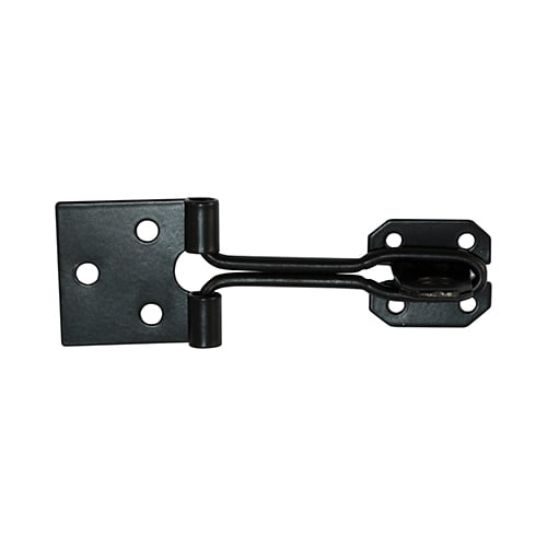 Timco - Wire Pattern Hasp & Staple - Black (Size 6" - 1 Each)