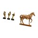 thumbnail image 5 of Estatuas De Resina De Caballos Pensadores, Esculturas De Arte Abstracto, Decoración De Mesa, Figuras De Animales Grabadas, Recuerdos Artesanales Para La Oficina, Estantería, Sala De Estar,, 5 of 8