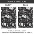 thumbnail image 4 of Halloween Doodle Elements Fall Garden Flags 12.5"x18" Double Side,Small Yard Flags for Outside,Outdoor Fall Decor,Autumn Funny Garden Flag Yard Decoration, 4 of 4