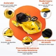 thumbnail image 4 of Go Kart Electrico Para Niños Giro 360° Luz Bluetooth Iciqlo Color Amarillo, 4 of 4