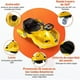 thumbnail image 4 of Go Kart Electrico Para Niños Giro 360° Luz Bluetooth Iciqlo Color Amarillo, 4 of 4