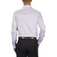 thumbnail image 3 of Calvin Klein Men Slim Fit Non-Iron Herringbone Point Collar Dress Shirt, 3 of 6