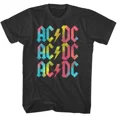 thumbnail image 3 of AC/DC Multicolor Black Adult T-Shirt, 3 of 4