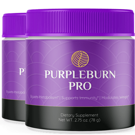 Purpleburn Pro Advanced Formula Powder Supporting Energy and Healthy Lifestyle Purple Burn Pro 60 Servings