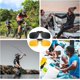 thumbnail image 4 of Gafas de sol polarizadas con clip de 4 piezas, para hombres y mujeres, para conducir y actividades al aire libre, 4 of 5