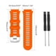 thumbnail image 4 of Correas De Silicona Para Reloj, Correas De Repuesto Suaves Y Cómodas Con Hebilla De Acero, Correa De Reloj Compatible Con Garmin Forerunner 920Xt Monstrate EL016819-03, 4 of 5