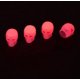 thumbnail image 2 of Nuevo 4 Uds tapas de válvula de neumático de coche fluorescentes universales neumático luminoso, 2 of 5