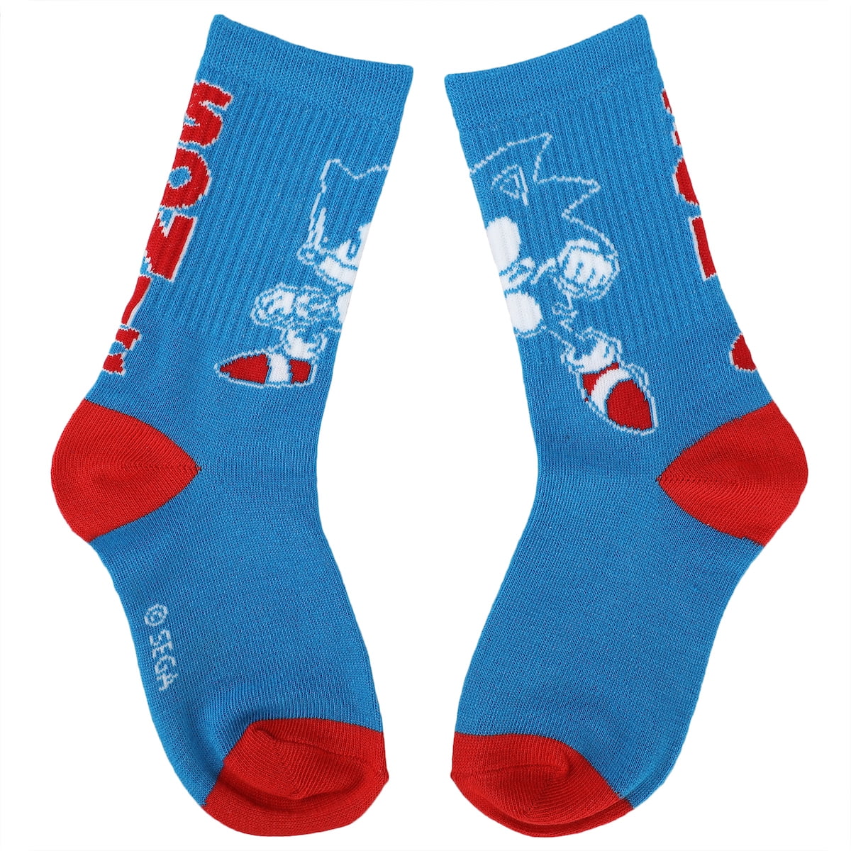 Sonic The Hedgehog 360 Casual Character Crew Socks For Men : Target