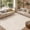 Beige, variant on UERMEI 5'x7' Area Rugs for Living Room, Washable Rugs Boho Moroccan Area Rug Soft Neutral Geometric Bohemian Carpet Distressed Indoor Rug for Bedroom Dining Room Office Foldable Nonslip Rug, Brown