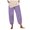 Purple, variant on Pants for Women Running Women 3 Strip Leggings Crinkle Pants Sweat Casual Petite Indoor Soccer Cute Leggings for Junior Straight Leg Linen Summer Casual Fashion Purple L