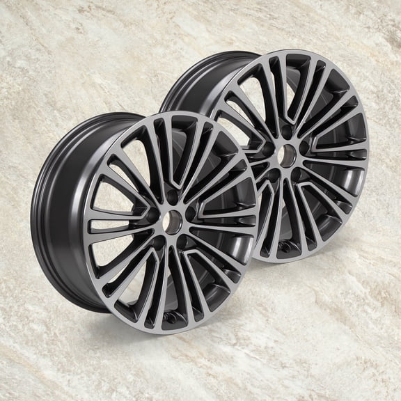 2-Pack 18"x8" Replacement Alloy Wheel Rim for 2017-2020 BMW 540i xDrive 530i xDrive, Gray