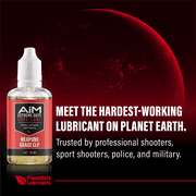 AiM CLP | Weapons Grade CLP | Bundle | 1oz spray + 1oz precision + 0.25 grease | smoother actions & reduce malfunctions | Non-toxic & Odorless | by PlanetSafe Lubricant