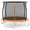 Orange, variant on Patiojoy 10FT Trampoline Outdoor Backyard Trampoline w/Safety Enclosure Net & Ladder for Kids & Adults Black