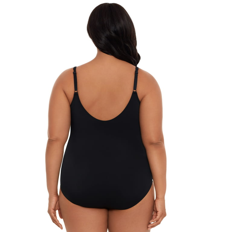 Embrace Your Curves™ By Miracle Brands® Women's and Women's Plus Georgia  One Piece Swimsuit 