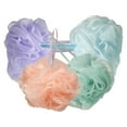 thumbnail image 3 of Spa Essentials 4 Pack Bath Loofahs - Shower Poufs with Reusable Travel Bag, 3 of 5