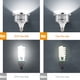 thumbnail image 4 of Bombillas LED de 85W con control remoto, ajuste de temperatura de color (3200K-5500K) y brillo (1%-100%), base E27, voltaje amplio 100-240V, paquete de 2 unidades, ideal para estudio fotográfico,, 4 of 6