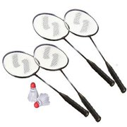 Sportcraft Four Player Badminton Racket Set by Sportcraft