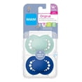 thumbnail image 4 of MAM Original Matte Pacifier (2 pack, 1 Sterilizing Pacifier Case), Pacifiers 16 Plus Months, Baby Boy Pacifier, Best Pacifiers for Breastfed Babies, Sterilizing Storage Case, 4 of 5