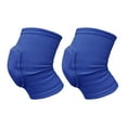 thumbnail image 1 of 1 Pair Sports Knee Pad Running Fitness Gym Protective Workout Training Basketball Kneepad Sleeve Support Soft Protection Brace Protector Blue, 1 of 7