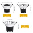 thumbnail image 2 of Labymos Yeelight Intellight LEDs Recessed Downlight Mesh Pro Edition AC220V 8W 500ml Dimmable Ceiling Down, 2 of 8