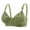 Green GN42, variant on YLOMAY Womans Bra Women Underware Lace No Underwire Bras Printed Ventilate Brassiere Loose Casual Wear Beige 36