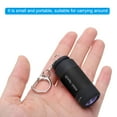 thumbnail image 4 of Linterna Mini Llave Uxcell, Linterna LED de bolsillo, Antorcha portátil recargable por USB, Negra, 4 of 7