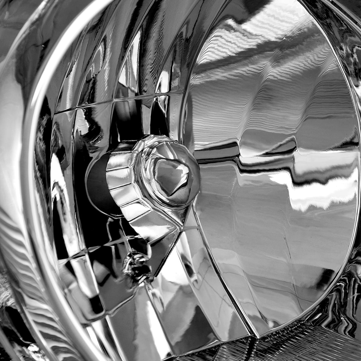 RVNI Left + Right Chrome Headlights for 2003-2008 Toyota Corolla S XRS Sedan 4-Door