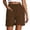 Brown, variant on Shorts for Women Loose Wide Leg Shorts High Waisted Summer Beach Short Soft Lounge Drawstring Short with Pockets Dark Gray S