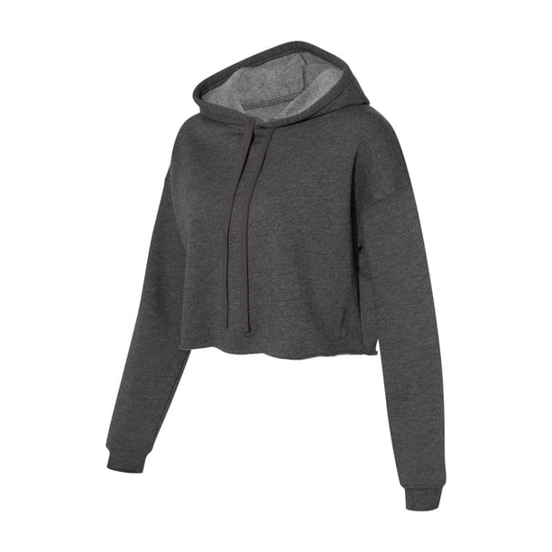 bella and canvas cropped hoodie