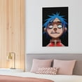 thumbnail image 6 of 2D Gorillaz Decorative Painting Canvas Wall Poster Art Picture Painting Gift Living Room Posters Bedroom Painting Decor, 6 of 8