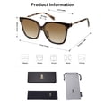 thumbnail image 5 of Lentes de Sol SOJOS Fashion Square SJ2196 para Mujer con Protección UV400, 5 of 5