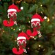 thumbnail image 5 of Colgante de árbol de Navidad de acrílico 2D con letras | Juego de 26 adornos con iniciales del alfabeto para decoración navideña, 5 of 6